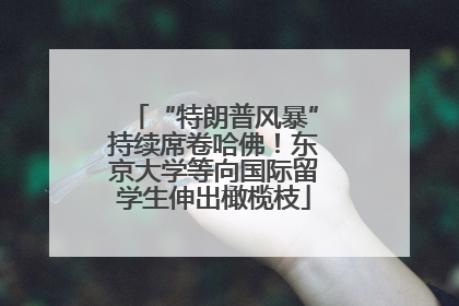 “特朗普风暴”持续席卷哈佛！东京大学等向国际留学生伸出橄榄枝