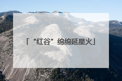 “红谷”绵绵延星火