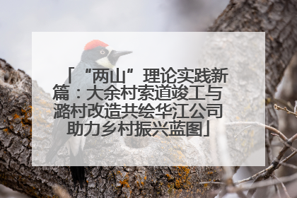 “两山”理论实践新篇：大余村索道竣工与潞村改造共绘华江公司助力乡村振兴蓝图