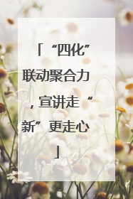 “四化”联动聚合力，宣讲走“新”更走心