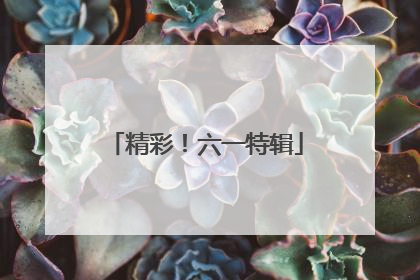 精彩！六一特辑