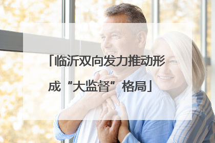 临沂双向发力推动形成“大监督”格局