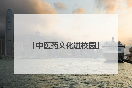 中医药文化进校园