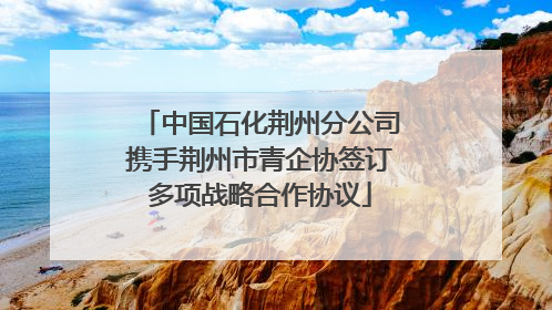 中国石化荆州分公司携手荆州市青企协签订多项战略合作协议