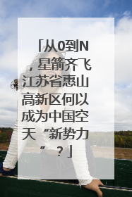 从0到N，星箭齐飞江苏省惠山高新区何以成为中国空天“新势力”？