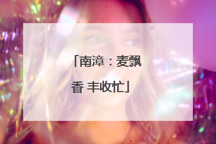 南漳：麦飘香 丰收忙