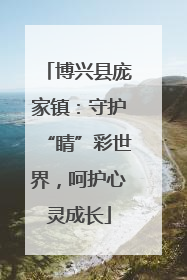 博兴县庞家镇：守护“睛”彩世界，呵护心灵成长