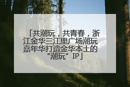 共潮玩，共青春，浙江金华三江里广场潮玩嘉年华打造金华本土的“潮玩”IP