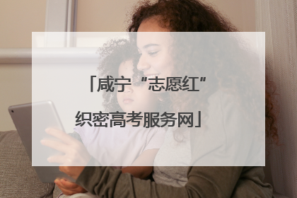 咸宁“志愿红”织密高考服务网