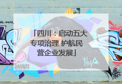 四川：启动五大专项治理 护航民营企业发展