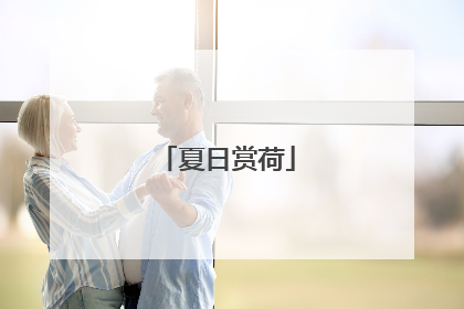 夏日赏荷