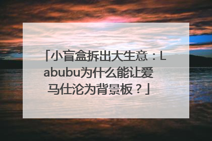 小盲盒拆出大生意：Labubu为什么能让爱马仕沦为背景板？