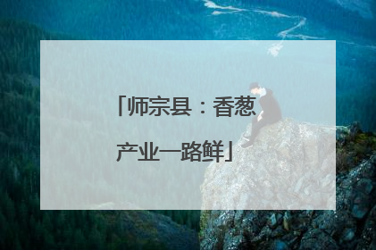 师宗县：香葱产业一路鲜