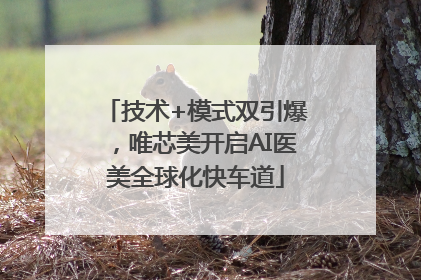 技术+模式双引爆，唯芯美开启AI医美全球化快车道