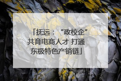 抚远：“政校企”共育电商人才 打通东极特色产销链
