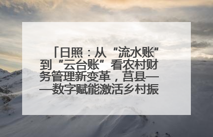 日照：从“流水账”到“云台账”看农村财务管理新变革，莒县——数字赋能激活乡村振兴“一池春水”