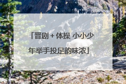 晋剧＋体操 小小少年举手投足韵味浓
