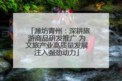 潍坊青州：深耕旅游商品研发推广 为文旅产业高质量发展注入强劲动力