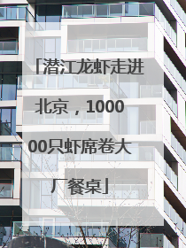潜江龙虾走进北京，100000只虾席卷大厂餐桌