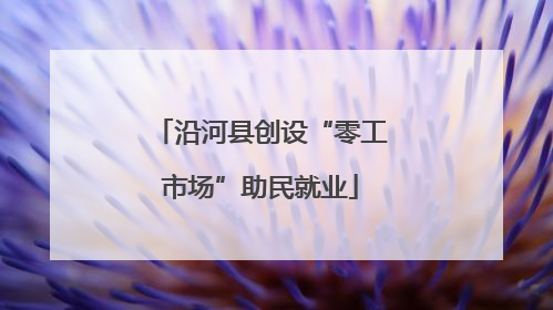 沿河县创设“零工市场”助民就业