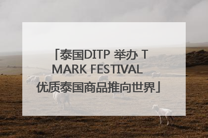 泰国DITP 举办 T MARK FESTIVAL 优质泰国商品推向世界