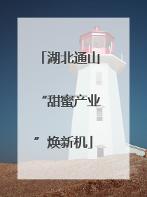 湖北通山“甜蜜产业”焕新机