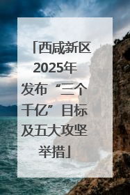 西咸新区2025年发布“三个千亿”目标及五大攻坚举措