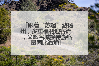 跟着“苏超”游扬州，多重福利迎客流，文旅名城接待游客量同比激增