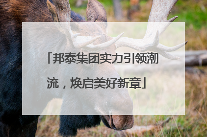 邦泰集团实力引领潮流，焕启美好新章