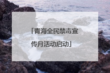 青海全民禁毒宣传月活动启动