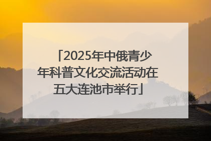 2025年中俄青少年科普文化交流活动在五大连池市举行